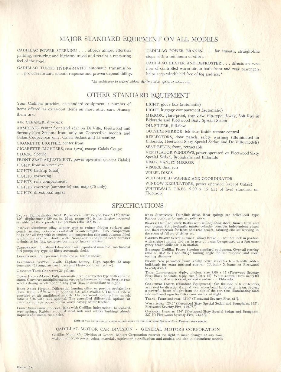 1965 Cadillac Brochure Page 15